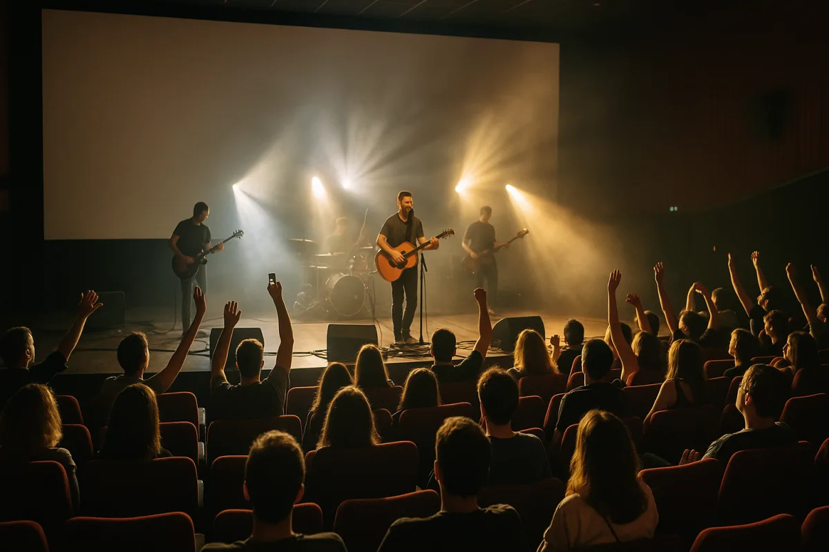 Cinema e festival musicali: quali eventi stanno trasformando le sale in palcoscenici live?