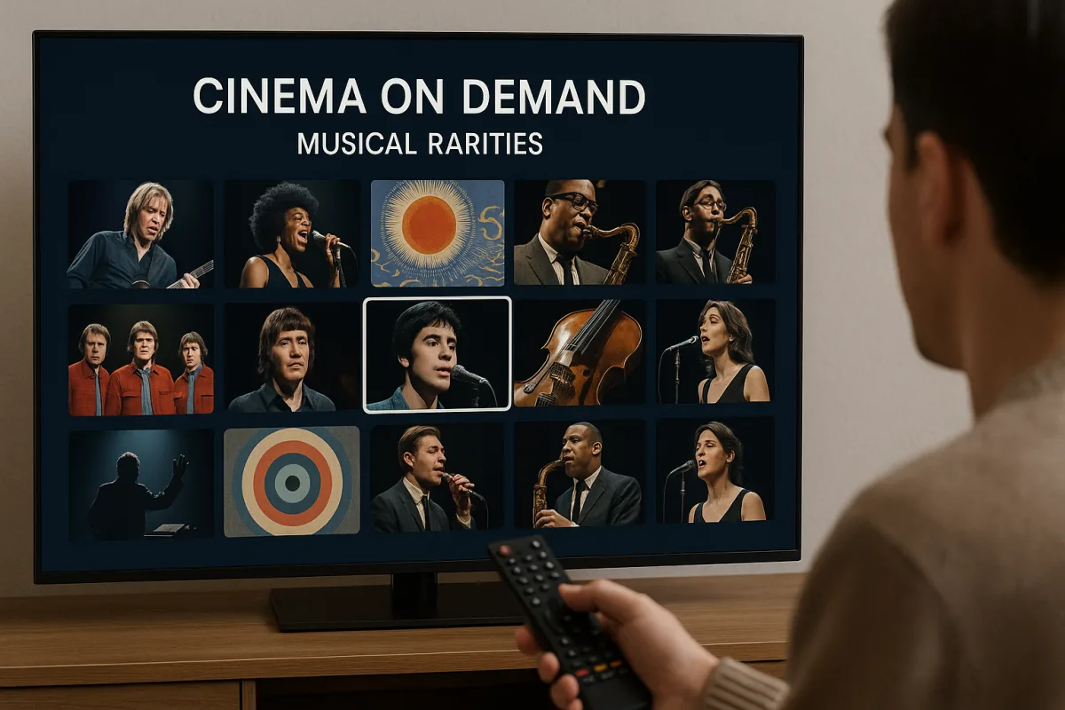 Cinema on demand: quali rarità musicali si trovano solo sulle piattaforme meno note?