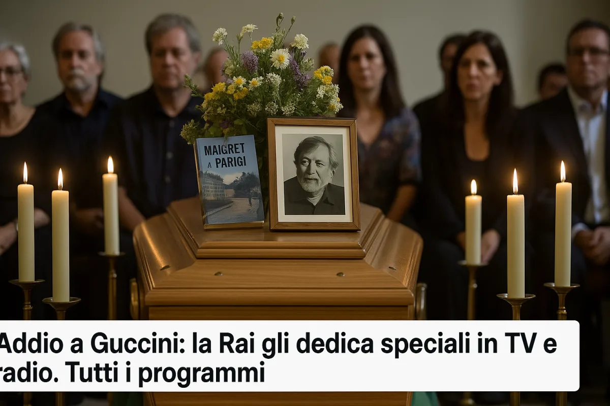 Addio a Guccini: la Rai gli dedica speciali in TV e radio. Tutti i programmi